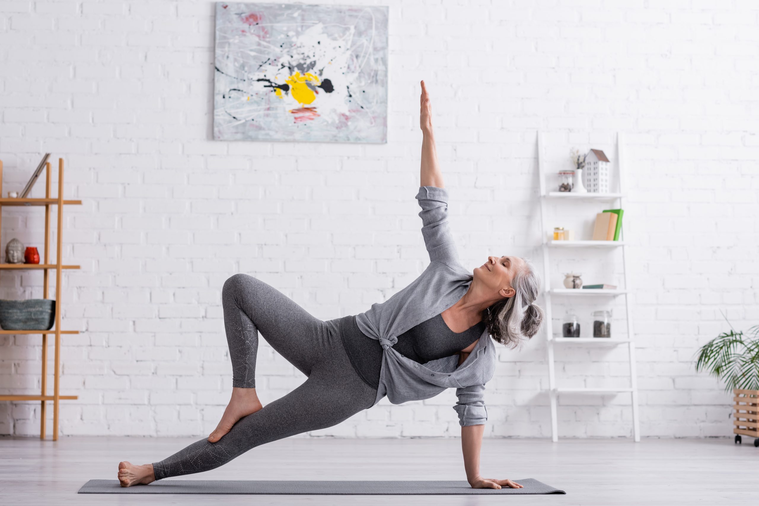yoga practice menopause support