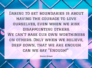 qoutes - boundaries